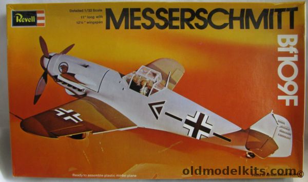 Revell 1/32 Messerschmitt Bf-109F - Geschwader Kommodore-  JG51, H284 plastic model kit